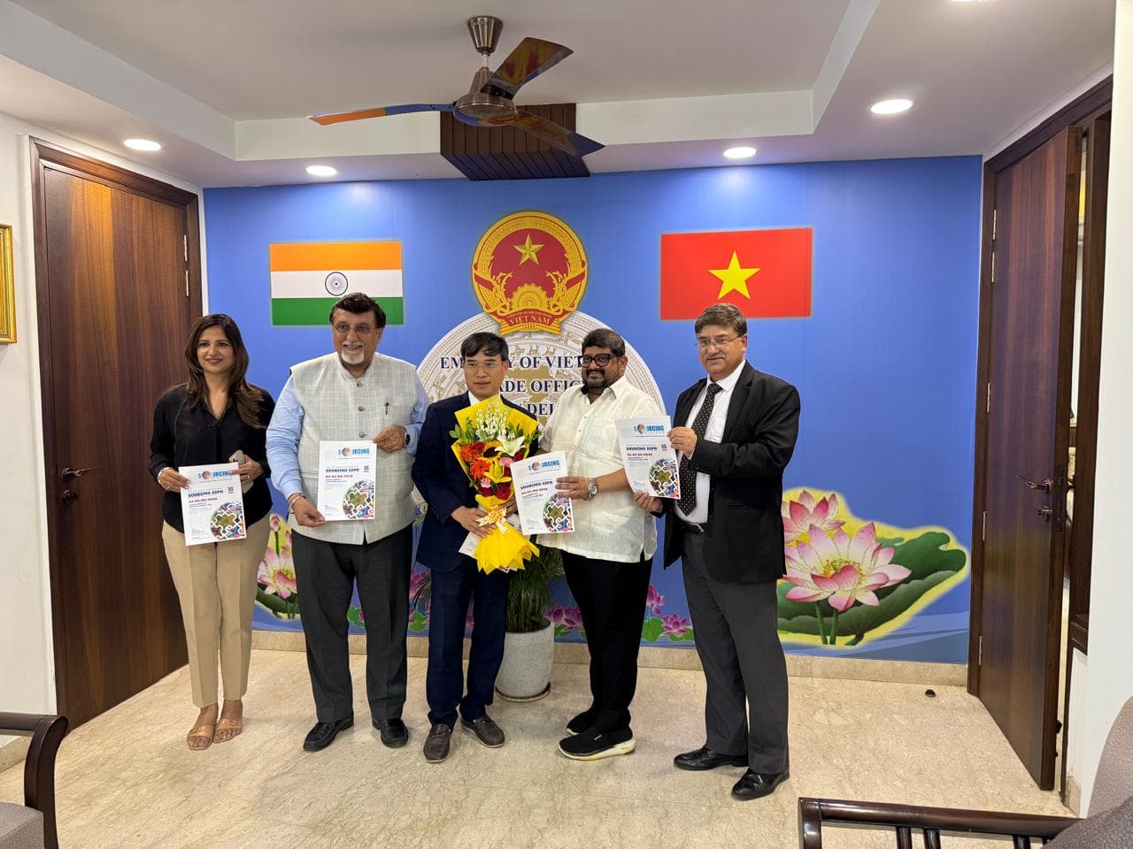 IICCI delegation meeting the Trade Director of the Embassy of Vietnam in New Delhi